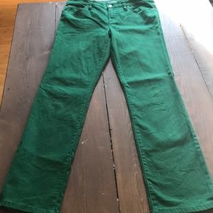 Ralph Lauren size 10 green jeans